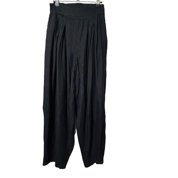 NEW Free People Black Struttin Set Pant Crop Top Size Small - Picture 8 of 14